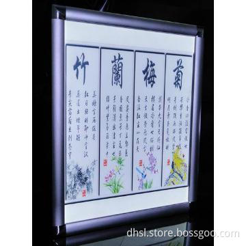panel light box  for advertising 7W 238*325 image size light box